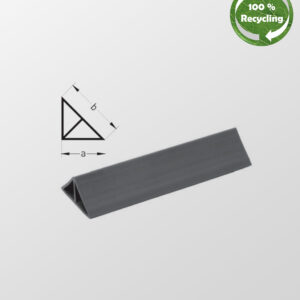 Chanfrein triangulaire creux renforcé